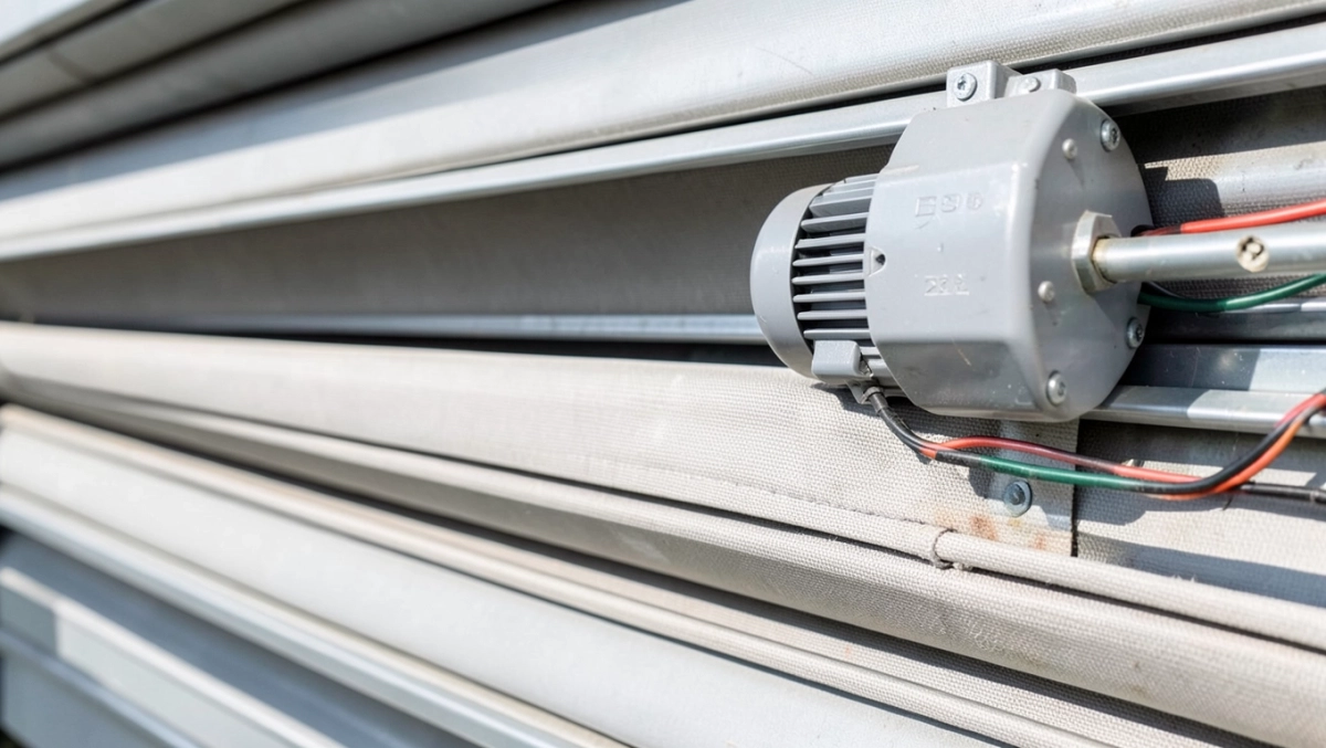 budowa rolety zewnętrznej elektrycznej