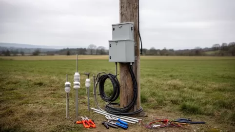 Ile kosztuje postawienie skrzynki elektrycznej na działce