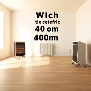 Jaki grzejnik elektryczny do pokoju 40m2